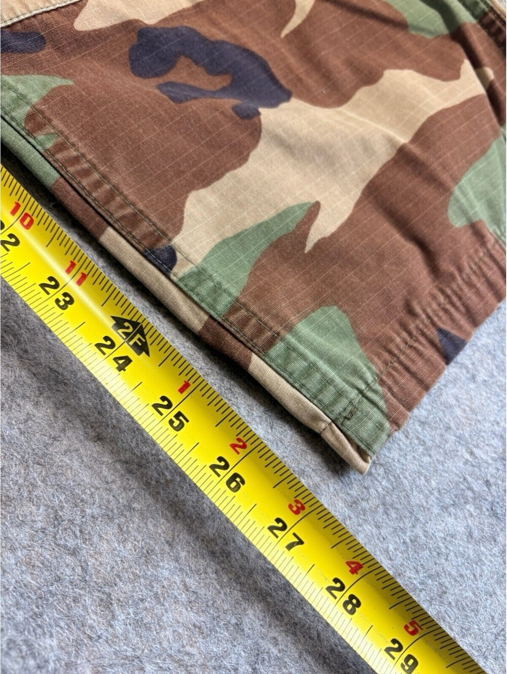 US Army Camo Pants Camouflage Woodland Combat Trousers Military Large - Picture 5 of 5